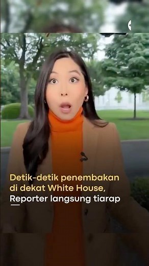 Detik-detik penembakan di dekat Gedung Putih, Reporter langsung tiarap