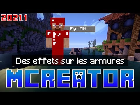 Comment voler avec une armure Minecraft facilement ! /Tuto Mcreator #30 [FR]