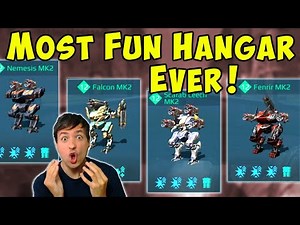 FULL Vortex & Thermite 200% Damage Hangar - War Robots Fun Live Gameplay WR