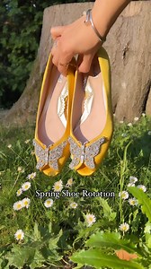 The perfect shoes for your spring rotation 🌼🦋 #springfashion #springshoes #luxuryshoes #slingback | ARUNA SETH