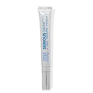 Trace+ Erase Advanced Wrinkle Filler, Plumps Skin & Reduces Appearance of Lines & Wrinkles on Face, Non-Injectable DermaTriPlex Biomimetic Peptide Technology Treatment, Serious Skincare 1 Oz
