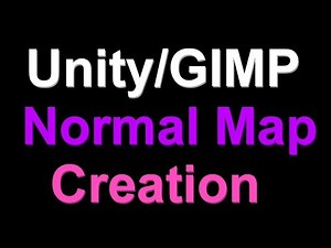 Unity Gimp Normal Map Creation