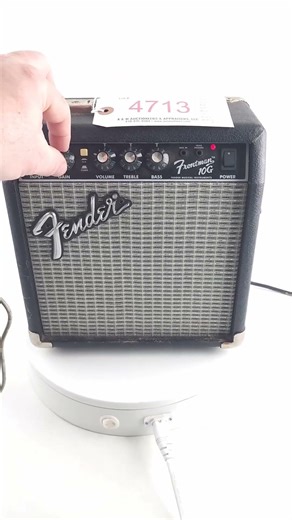 Lot # 4713-Fender Frontman 10G Amp Type: PR 357 Serial #: 11005878 selling @ Public Auction 4/21/26