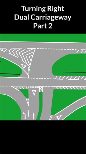 Turning right onto a dual carriageway. Part 2. #dualcarriageway | Conquer Driving
