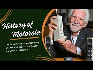 History of Motorola - Legendary Mobile Phone Company | Success Story #motorola