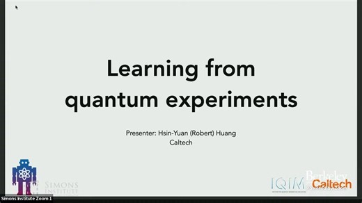Learning from Quantum Experiments