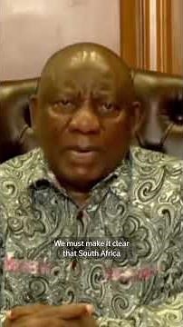 Ramaphosa rejects Trump’s threat to bar South Africa from G20 summit | REUTERS