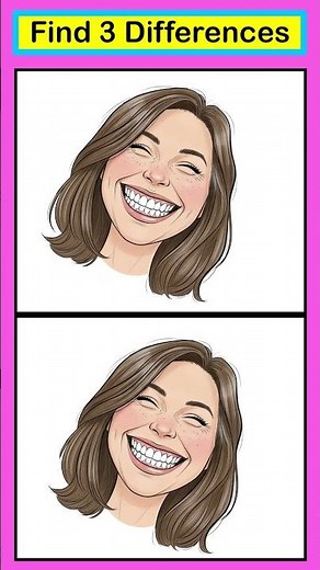 Not Easy, Find the 3 Differences 🫣