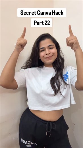 Harshita Bhatia || Graphic Designer | Secret Canva Hack Part 22 #canva #canvahack #canvatutorial #canvaapp | Instagram