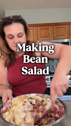 Making bean salad! | bean salad recipe