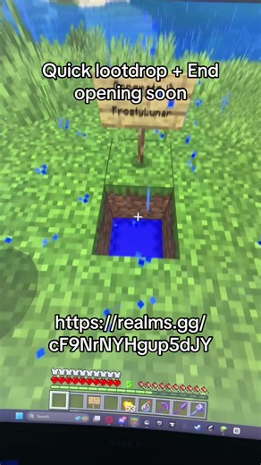 If u wanna start your 2 week early for 2026 come get the OP neth kit to get a head start before more people join! #minecraft #bedrockedition #realms #economy #fyp