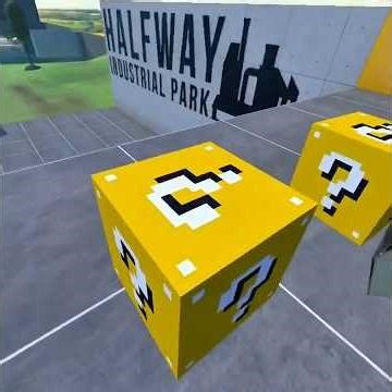 Bonelab LUCKEY BLOCKS MOD!!!! #bonelab #bonelabmods #minecraft #luckeyblocks #vr #vrgaming #vrchat