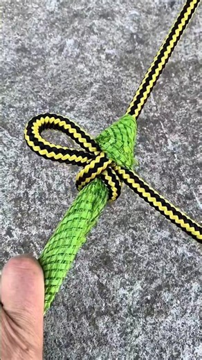 Easy Adjustable Tent Knot #knot #knottying #technique #rope