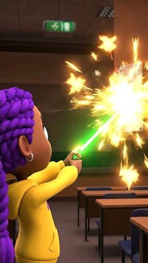 She Turned Off the Lights… BIG Mistake! 😎💥 | Animix #3danimation #animatedfilm #cartoon #funny