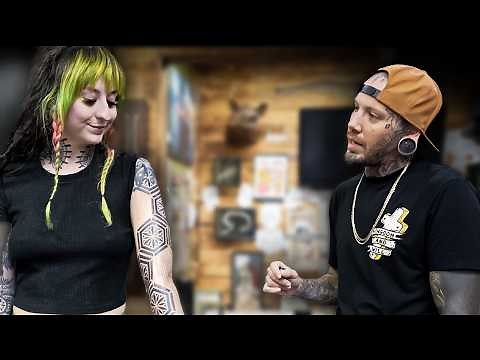 Elbow Mandala Tattoo Process You Can’t Look Away From!!!