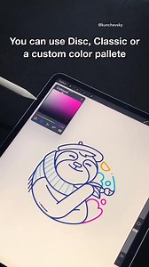 4K views · 37 reactions | 50% OFF Spring Sale of my Procreate course, link in bio ⠀ This coloring window is called Color Companion and it works great in combination with “Continue Filling” button. Together they allow to color and adjust the colors very fast!⚡️ ⠀ Hope this lit | Alex Kunchevsky | Facebook