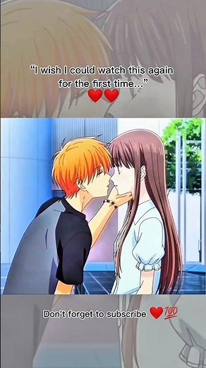 ||Fruits Basket Edit || Kyo x Tohru ||#FruitsBasket #KyoTohru #animeedit #Shorts#anime