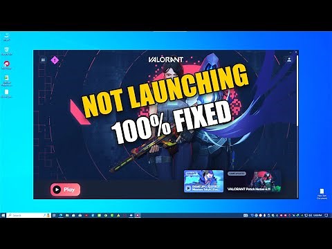 How to fix valorant not launching | Valorant Not Launching after click on play button Windows 10/11
