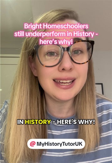 Bright homeschoolers still underperform in history-here’s why! This quick tip will stop you making a common mistake! 🤔💡 Follow along for more expert advice from an outstanding Head of History 👩🏼‍🏫 I’m here to support your home education journey! ##myhistorytutoruk##tutor##homeeducation##homeschool##revision
