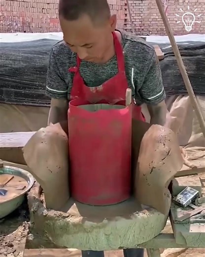 They use pure clay to create awesome things! 😍 | Architecture