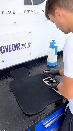 Carpet Line & Logo 🤩 #carpetcleaning #carpetlines #logo #carpet #carpetdesign #interiordetailing | TMD Detailing