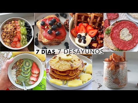 😱 7 EASY and HEALTHY BREAKFAST ✓ with oats, eggs and fruits