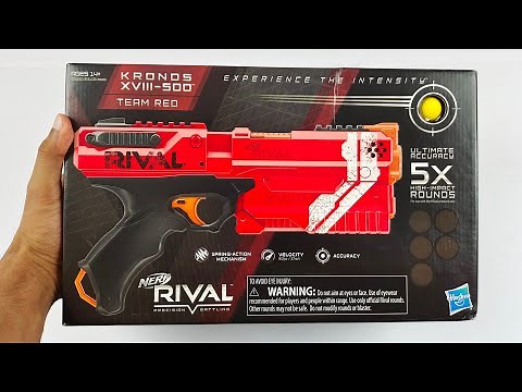 NERF Rival Kronos XVIII-500 Unboxing and Testing | Unboxing Zone