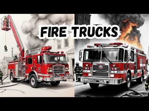 Fire Truck for Kids | Learn About Fire Trucks, Firefighters, and Fire Stations | Fire Truck for Kids