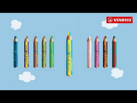 STABILO France | Le crayon bicolore woody 3in1 duo
