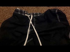 Simple two string tie for shorts(life hack)