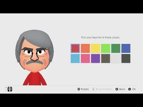 👨🏼‍🦳 How to make Amos Slade from fox and the hound Mii tutorial (Switch/Switch 2) 👨🏼‍🦳
