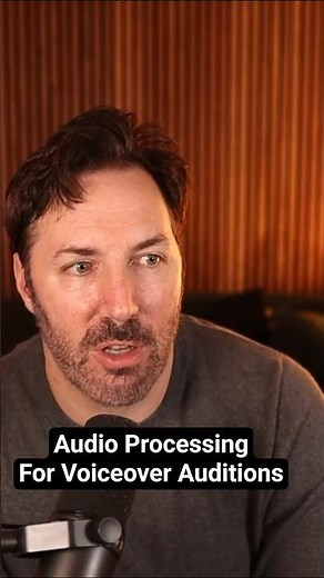 Don't Pre Process Your Auditions! No Presets #voiceover #voiceovertips #voiceacting #voartist