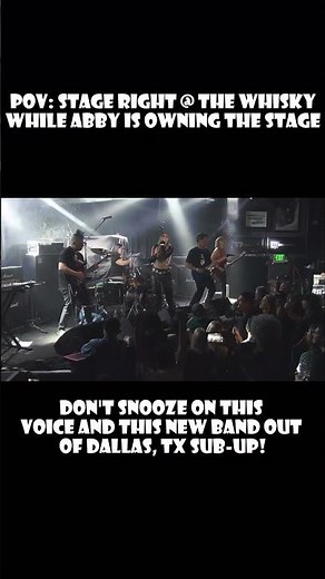 POV: Stage right at The Whisky a Go Go in Los Angeles 7-19-2025