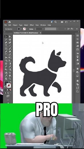 Beginner VS Pro Designer. Adobe lllustrator#illustra ertips #illustratortricksme #shots