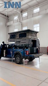 Pop-up Pickup Camper All-aluminum Body Ford F-150 Toyota Hilux Tundra Backpack Box off-road RV Made in China Innaturemanufacturer #RV #crosscountryRV #Rvtour #RVathome #rvcamping #AdjustableroofRV #heavytruckRV #offroadrv #fordf150 #toyotahilux #tundra https://innaturemanufacturer.com/products/travel-trailer-series/pop-up-pickup-truck-camper/ | Outdoor Camping Glamping Share