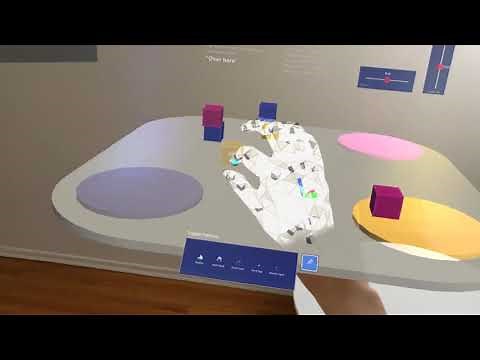 Demo: Eye Tracking Interaction Example - MRTK, Hololens 2