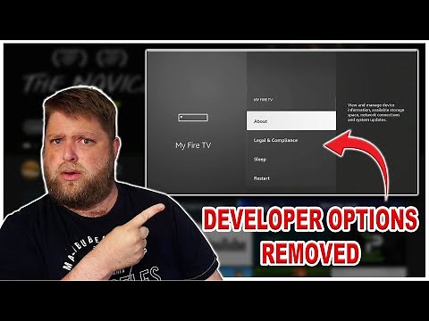 Developer Options REMOVED on Firestick | What To do
