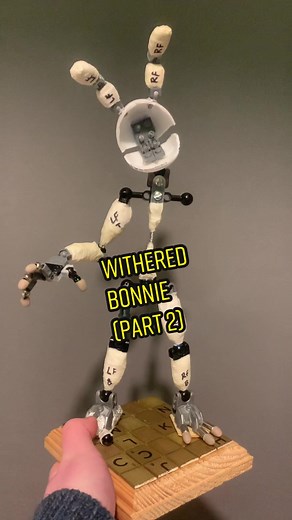 How to Make Withered Bonnie Sculpture: Part 2
