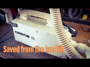 Saving an Oreck Buster B Canister Vacuum – Cord Replace & Service