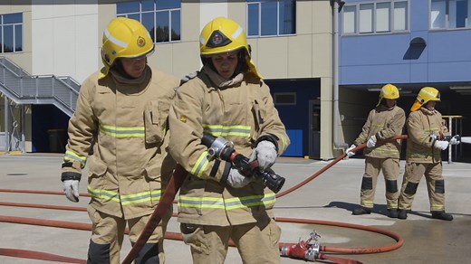 Inserting a dividing breeching