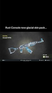 Rust Console new glacial skin pack…#shorts #rust #rustconsole