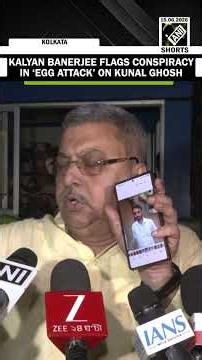 TMC MP Kalyan Banerjee deplores egg throwing incident on Kunal Ghosh, alleges BJP involvement
