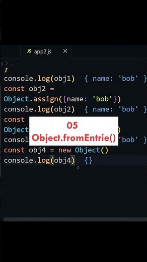 5 Mind-Blowing Ways to Create Objects in JavaScript! 🤯 #coding #javascript