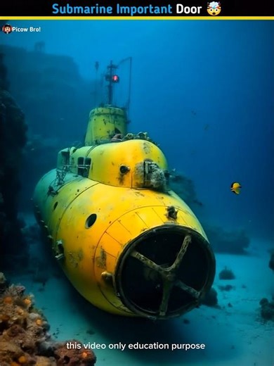 Submarine’s Most Important Door 🚪🌊