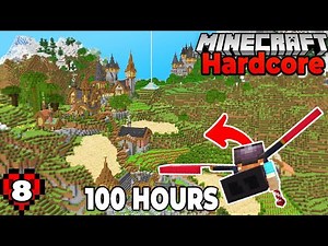 I SURVIVED 100 HOURS in HARDCORE MINECRAFT 1.18 SURVIVAL (#8)