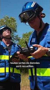 Feux de forêt : immersion avec les pompiers dronistes