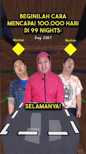 Beginilah Cara Mencapai 100.000 Hari di 99 Nights in The Forest 🤣
