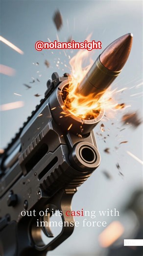 The Physics of a Bullet (3D Animation) 🎥⚙️