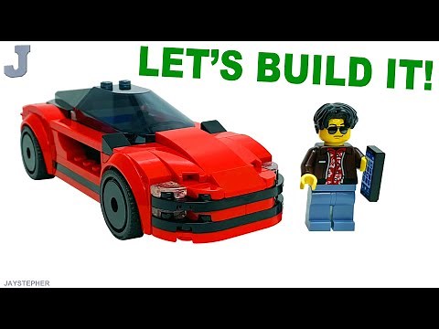 LEGO City 2025 Sports Car 60448 Unboxing, Build, & Review