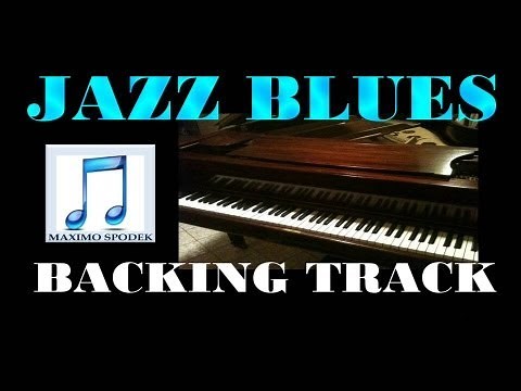 PISTA BASE DE JAZZ BLUES EN C PARA IMPROVISAR, EN PIANO, GUITARRA Y SAXO